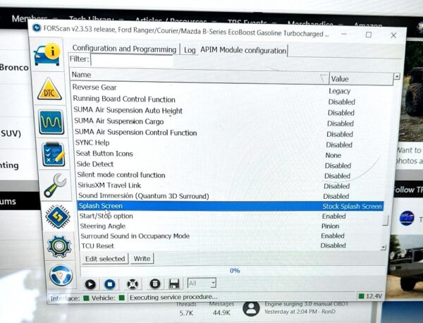 Using FORScan on 2019+ Ford Ranger - The Ranger Station