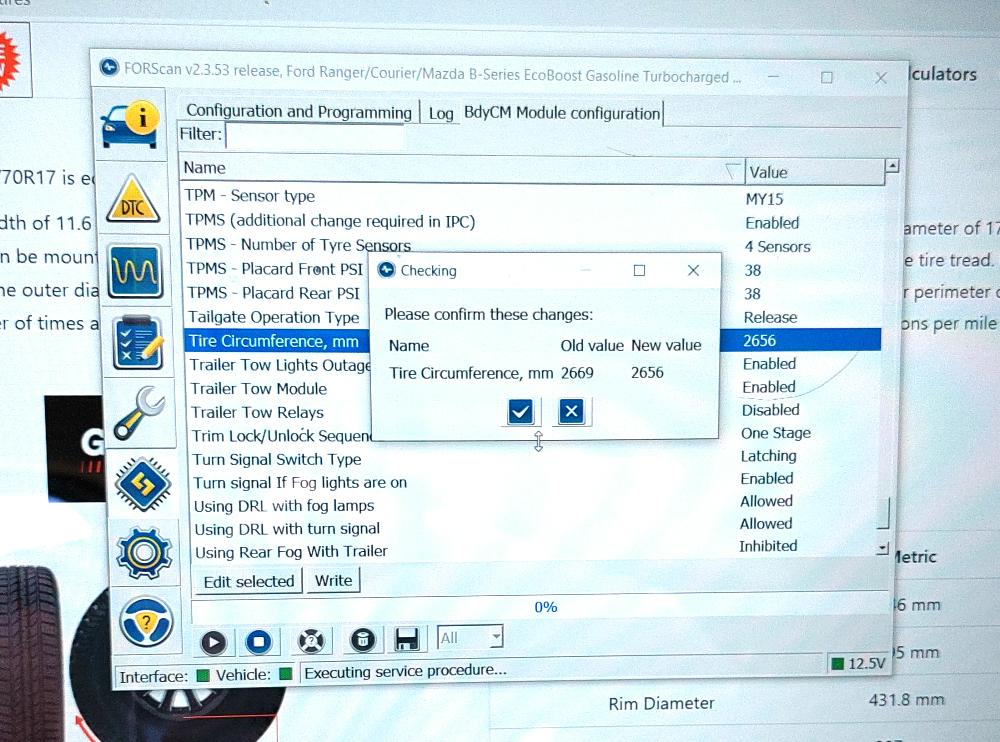 FORScan Software Demo on a Ford Ranger 