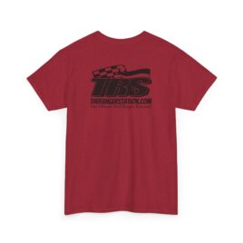 TRS Black Logo Unisex Heavy Cotton Tee (Multiple Colors)