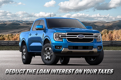 Ford Ranger – Deduct the Loan Interest on Your Taxes