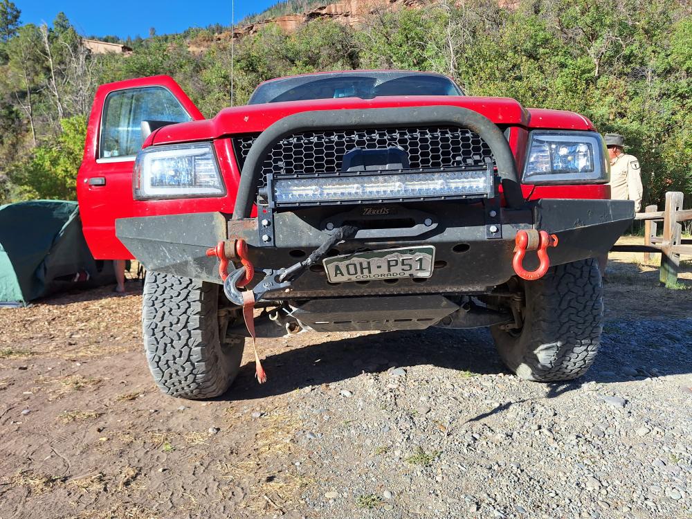 Ford Ranger winch bumper
