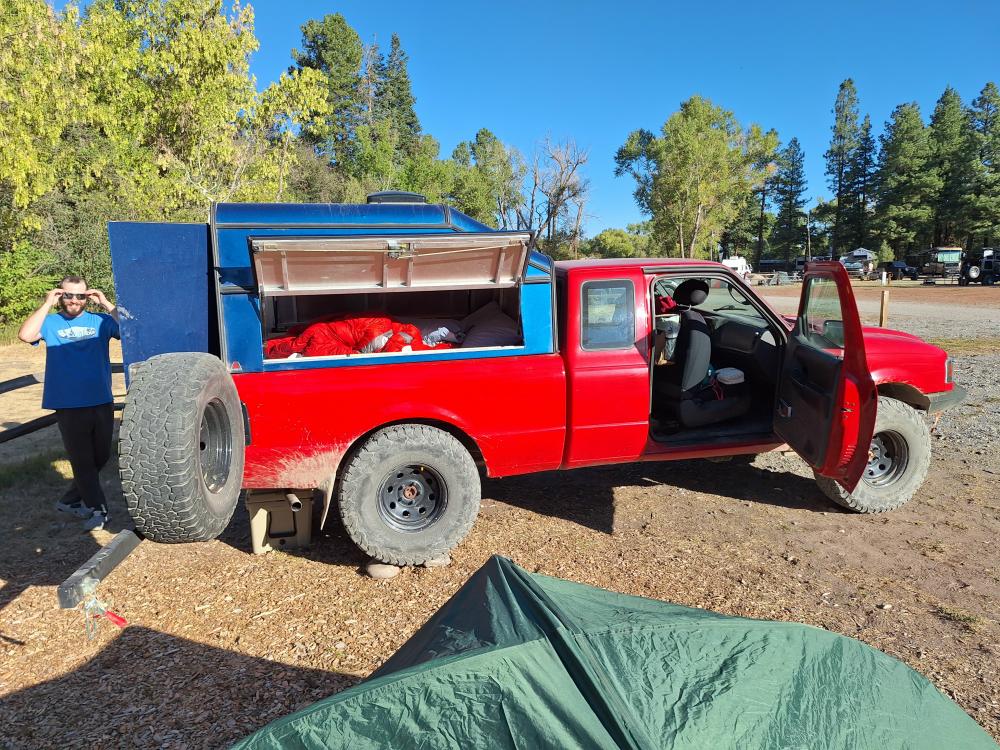 Side view of 2003 Ford Ranger overlander