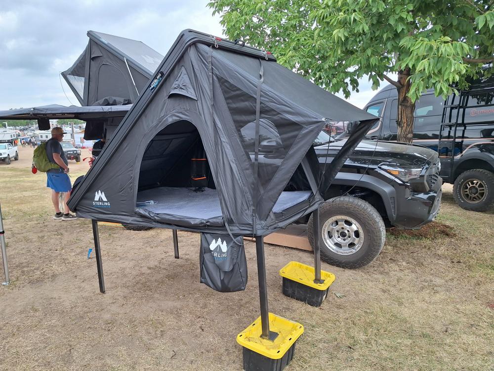 Sterling Wasatch Rooftop Tent display