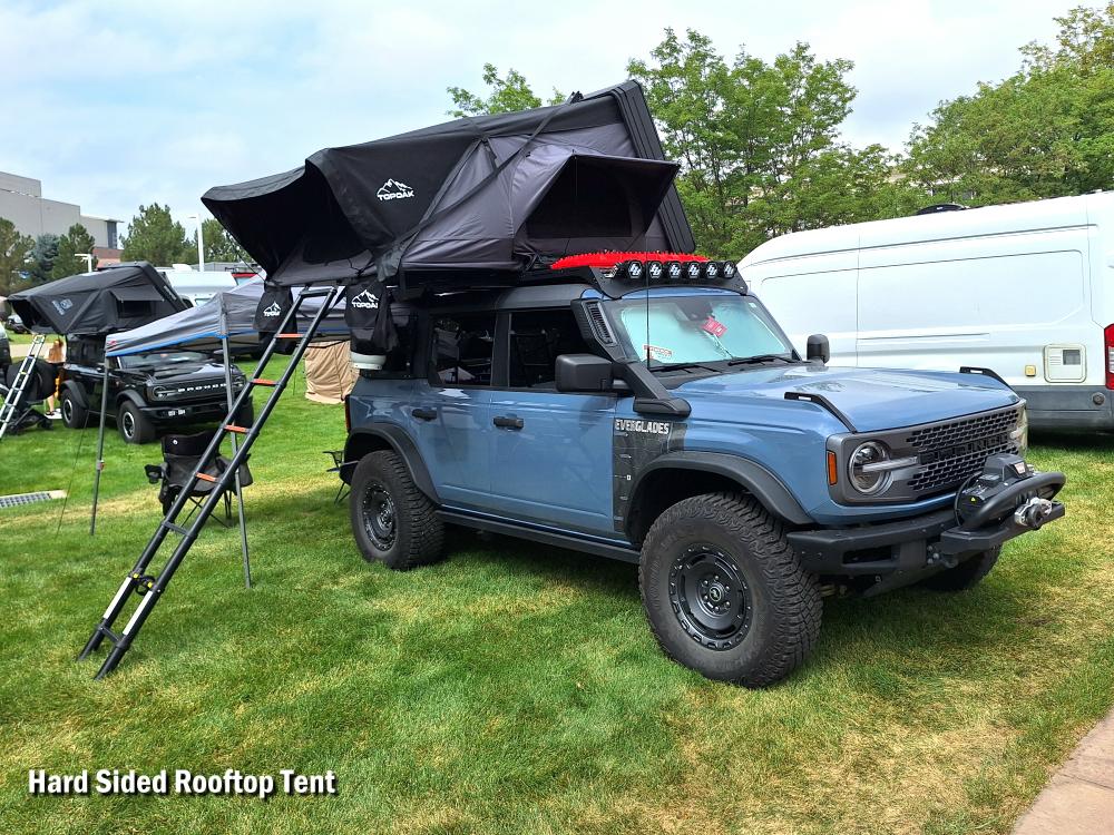 hard sided rooftop tent