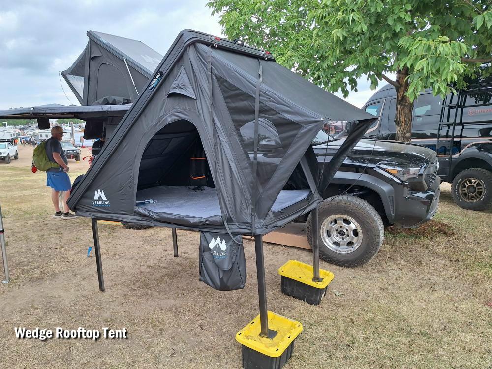 wedge rooftop tent