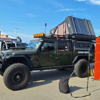 Jeep Gladiator Roof Top Tent Overlanding