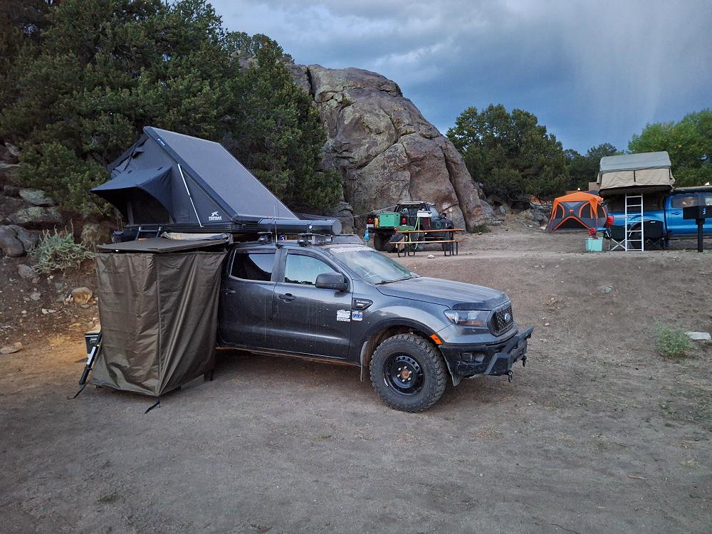 Our campsites at BV Overlook Camp & Lodging