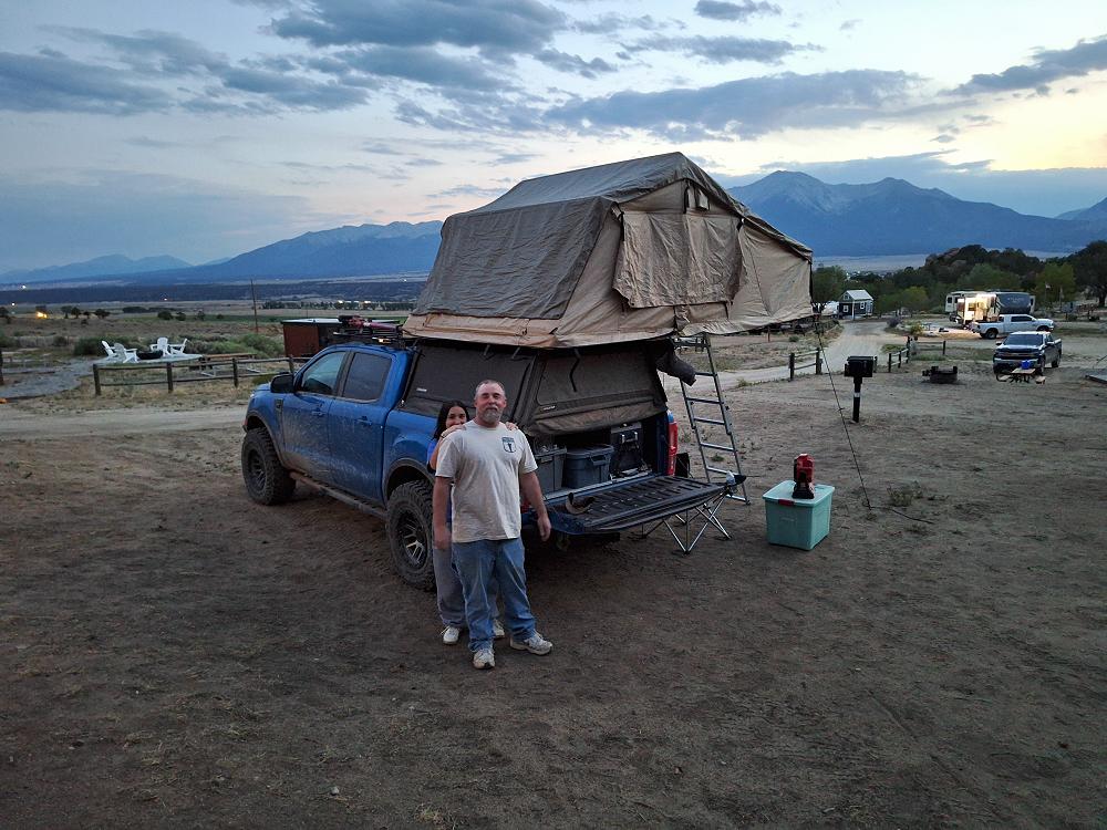 Kevin and Maggie at BV Overlook Camp & Lodging