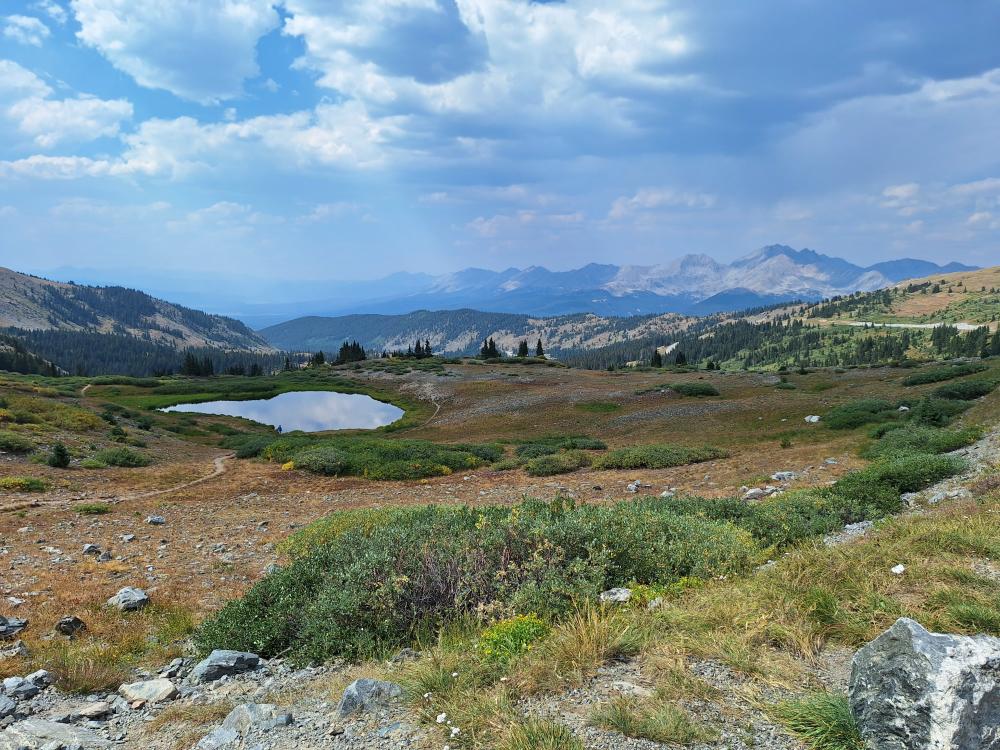 Lake at Cottonwood Pass in Colorado