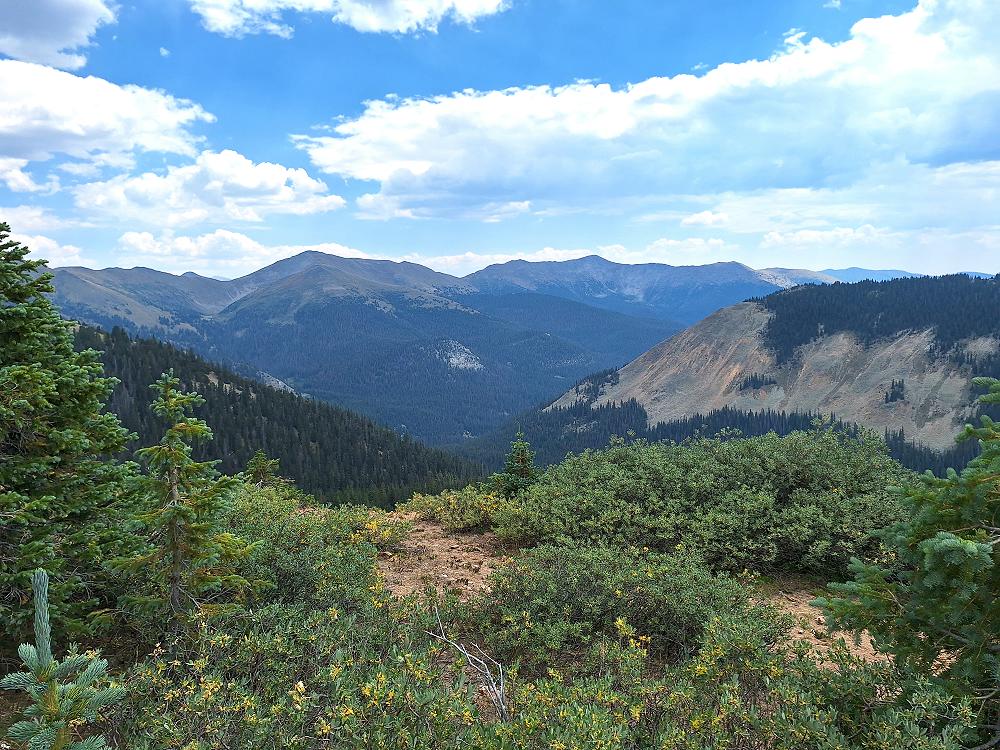 View from Cumberland Pass