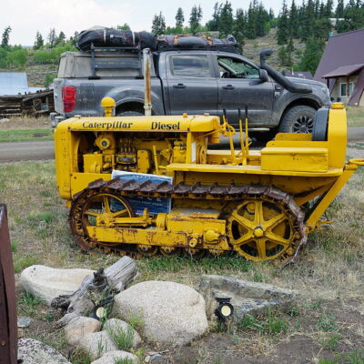 Caterpillar tractor