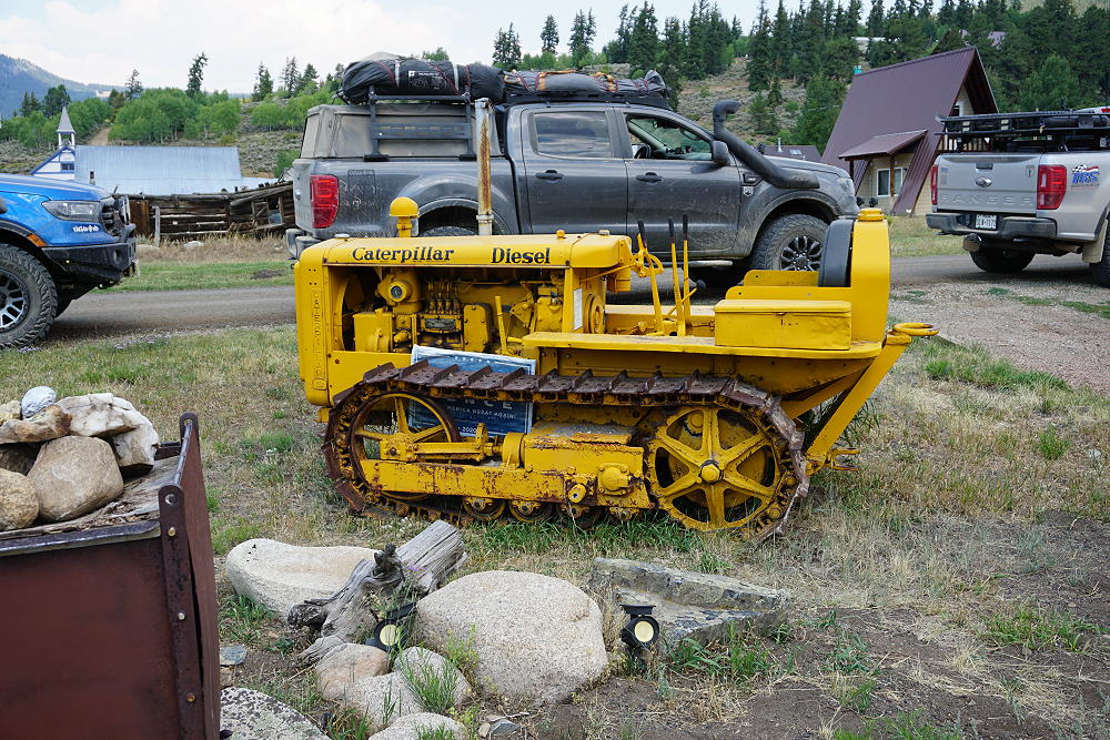 Caterpillar tractor