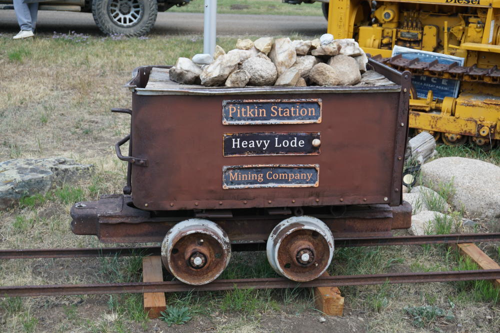 silver ore cart