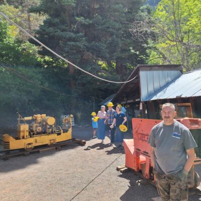 Bachelor Syracuse Mine Tour exit
