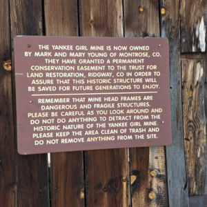 History of Yankee Girl Mine