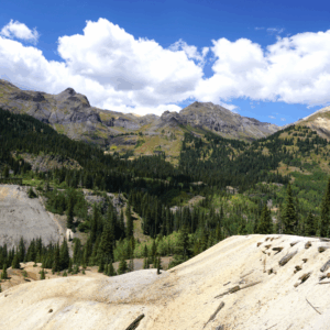 View one from Yankee Girl Mine