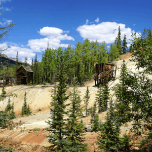 What's left of Yankee Girl Mining town