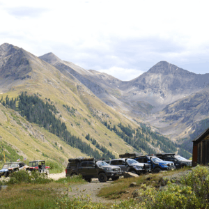 Ford Ranger's overlanding Colorado