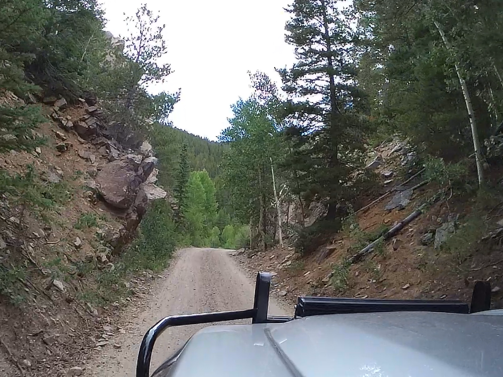 Overlanding Marshall Pass Colorado in a Ford Ranger