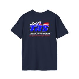 TRS Unisex Softstyle Navy T-Shirt (Banger Font)