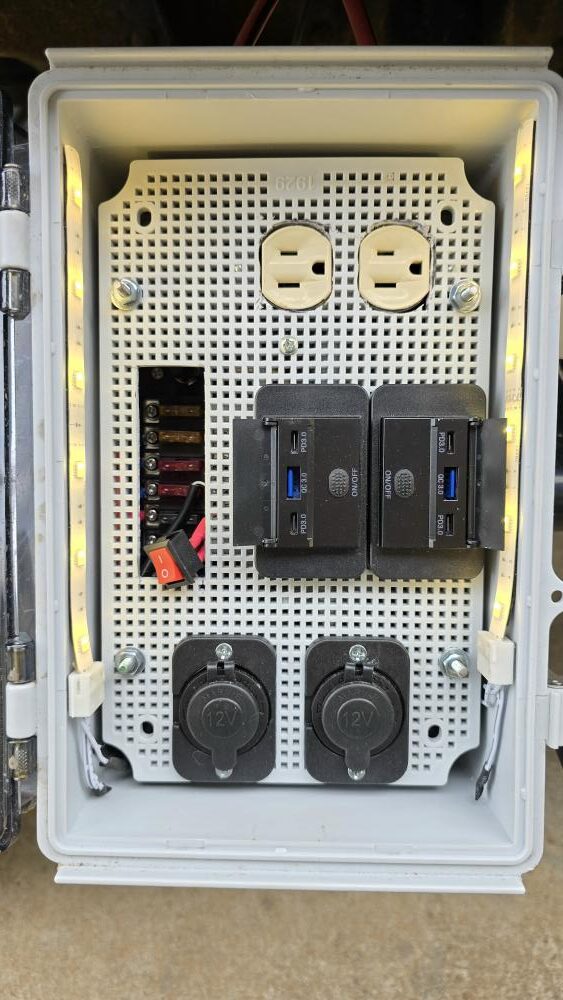 Overlanding Waterproof Charging Station