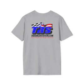 TRS Unisex Softstyle Sport Gray T-Shirt (Banger Font)