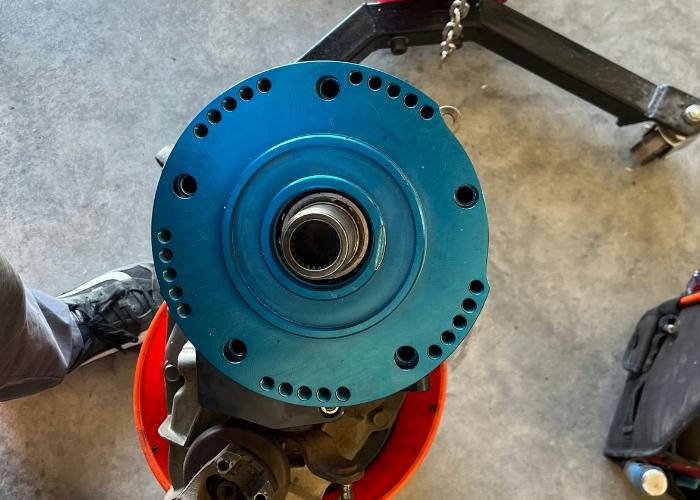 install the front section