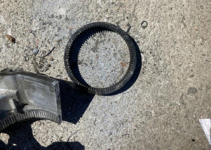 ring gear removed