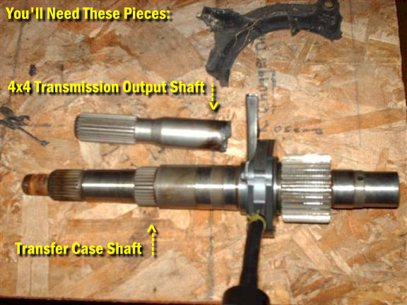 You'll need these parts