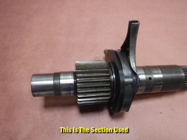 This is the section used