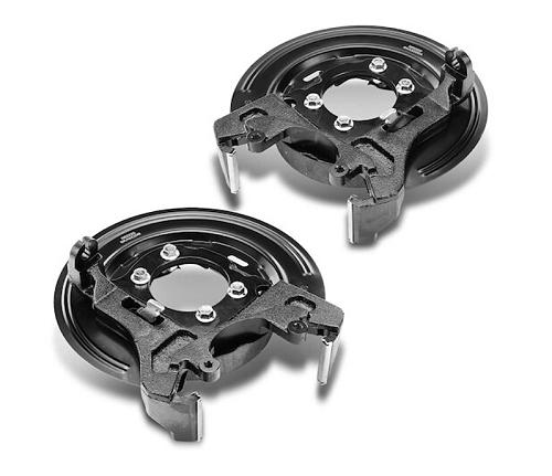 Ford Explorer disc brake backing plates and caliper brackets