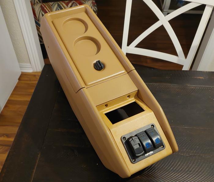 Painted center console #2