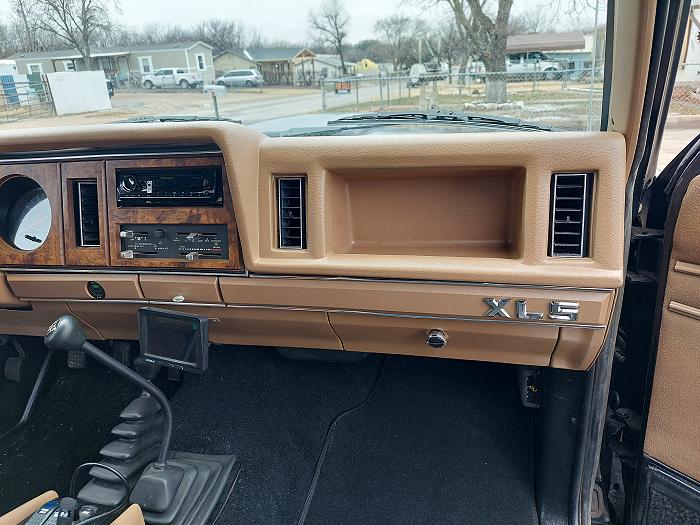 Refinished dashboard