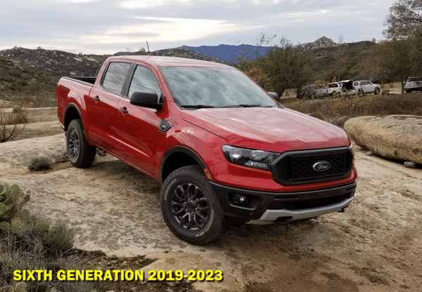 Ford Ranger Specifications - 2019-2023