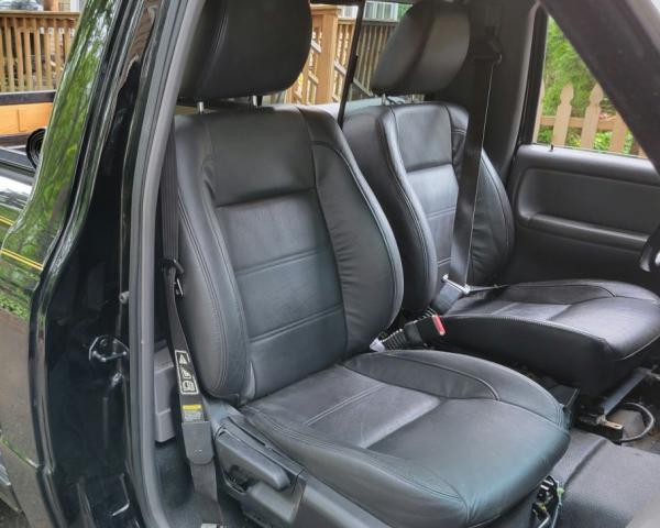 Subaru seats in a Ford Ranger