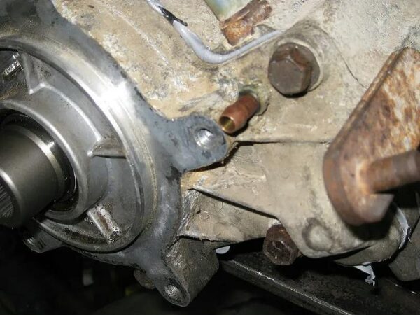 Transfer case breather