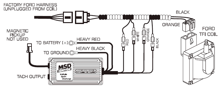 MSD TFI Ignition Wiring Diagram