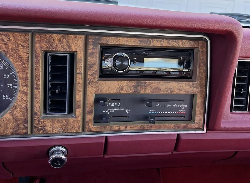 analog ford ranger climate controls