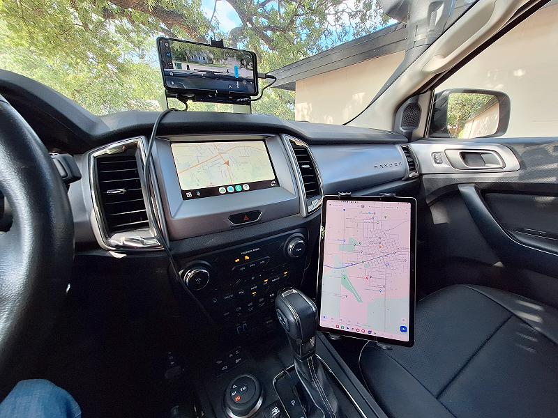 My Samsung tablet / Gaia GPS setup
