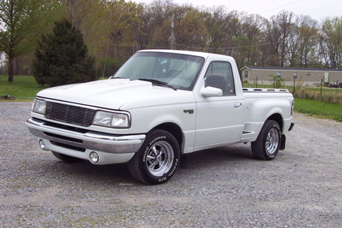 1997 Ford Ranger with 4x4 front valance