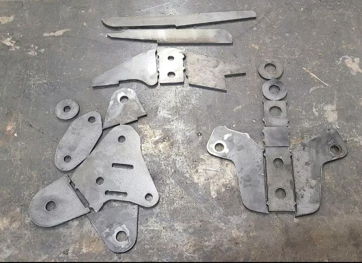 North Peak 4x4 coil over conversion brackets