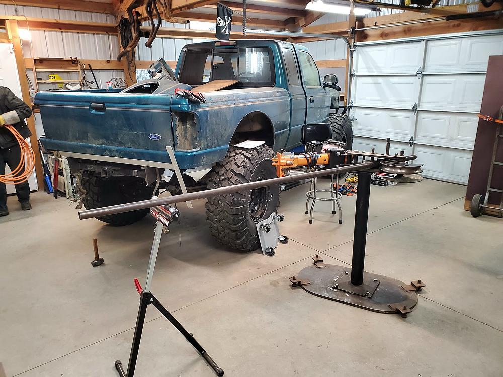 Building an exocage for a 1993 Ford Ranger