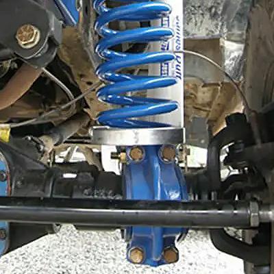 Ford Dana 44 Heavy-Duty Lower Coil Spring Retainer / Seat on radius arm