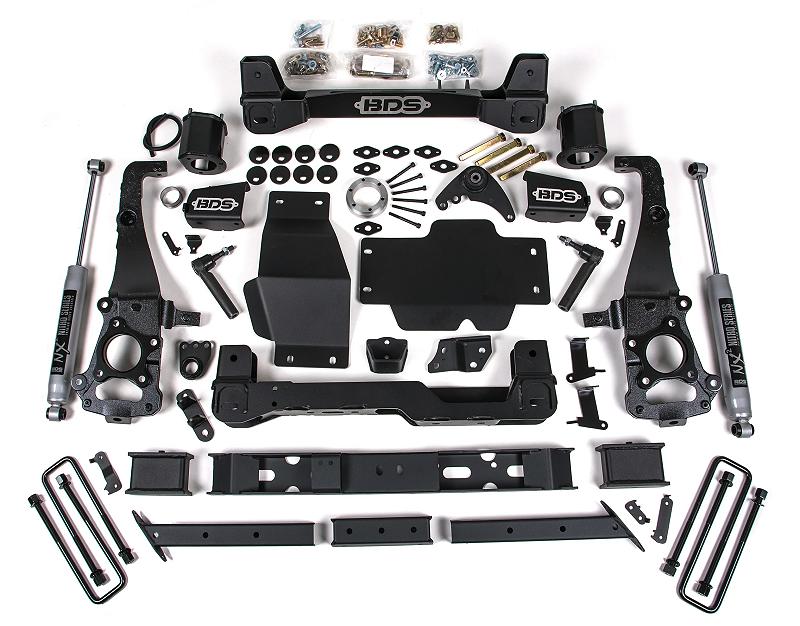 BDS Suspension 6-Inch Suspension Kit For 2019-2023 Ford Ranger