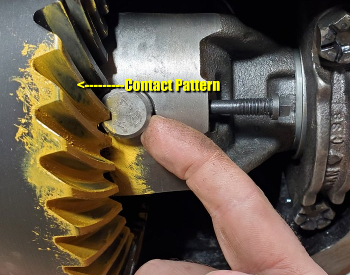 Lock Right Locker cross pin hitting gear tooth