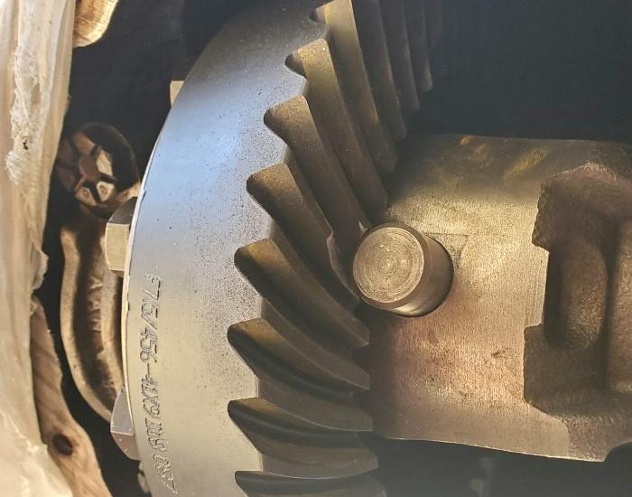 Ring Gear Teeth Ground Down To Clear Lock Right Locker Cross Pin