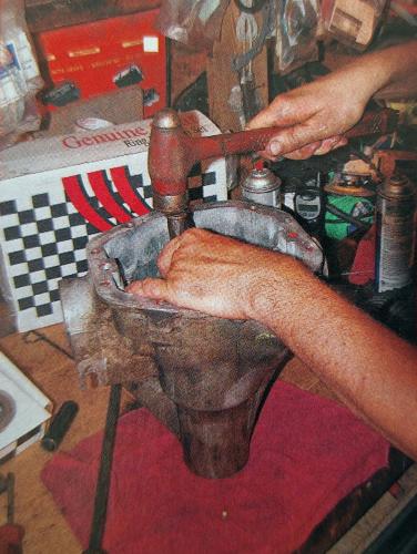 Drive out pinion bearing cups