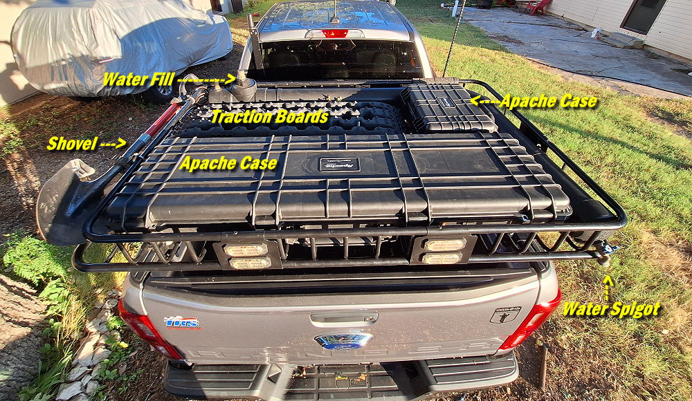 Ford Ranger Overlander Bed Rack
