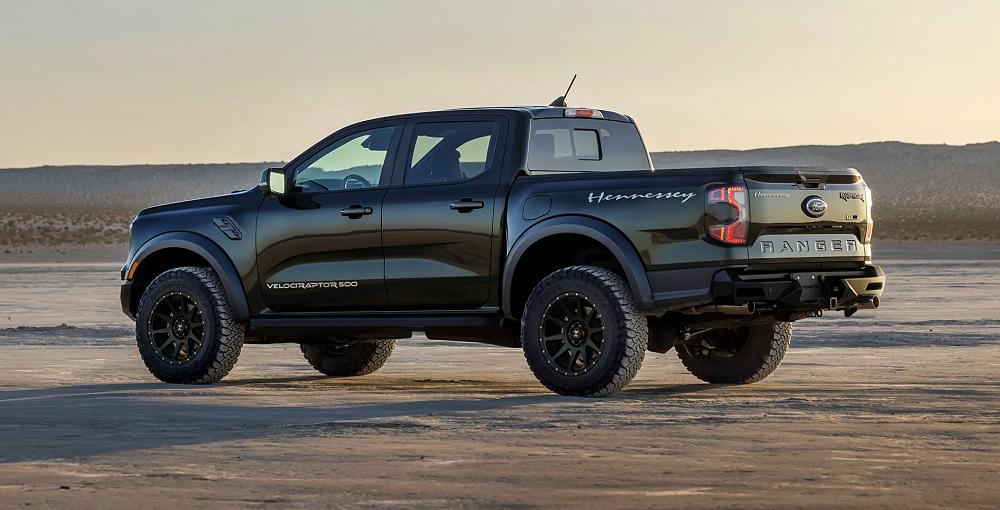 Hennessey VelociRaptor 2024 Ford Ranger Raptor Left Rear