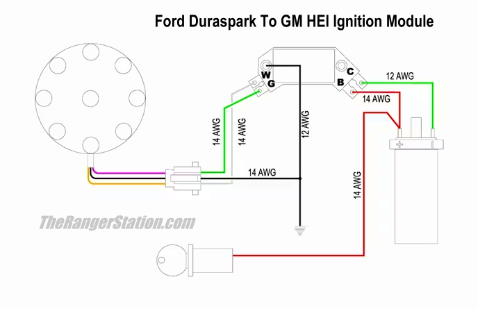 Duraspark to HEI ignition conversion